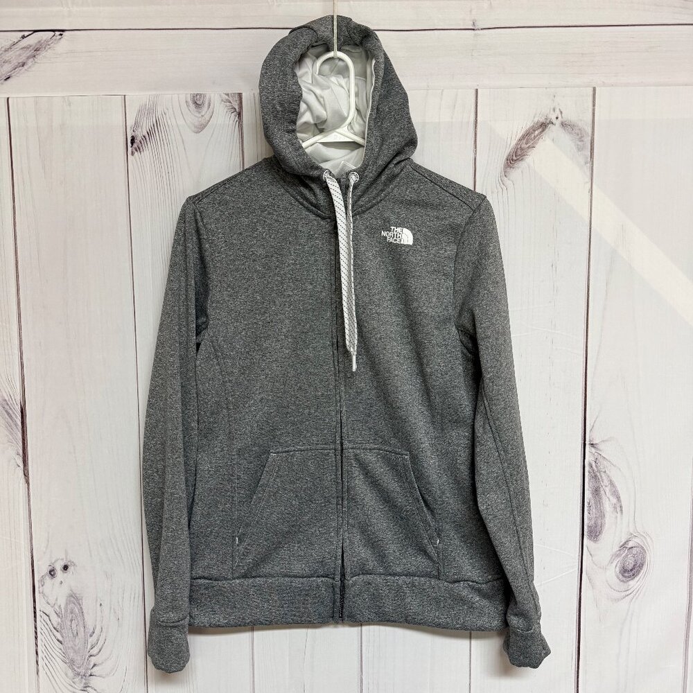 The North Face Women’s Fave Lite LFC Full Zip Hoodie M Gray EUC